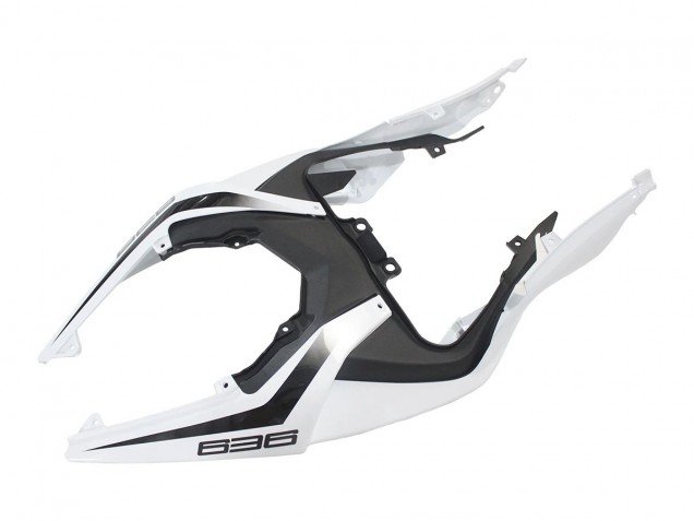 2019-2022 White Grey Green Kawasaki ZX6R Motorcycle Fairings