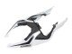 2019-2022 White Grey Green Kawasaki ZX6R Motorcycle Fairings