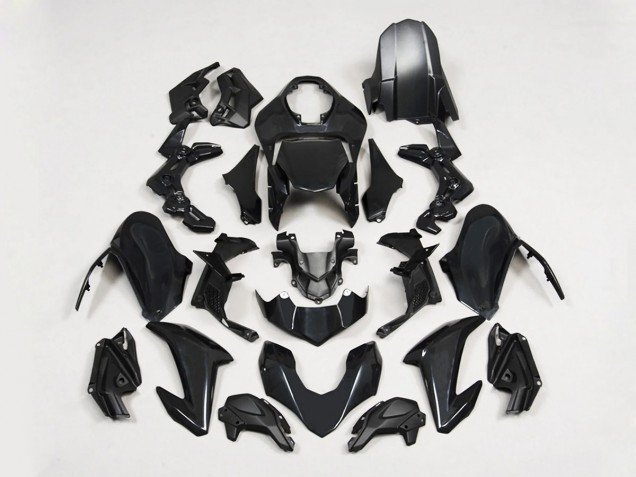 2017-2019 Matte Black Kawasaki Z900 Motorcycle Fairings