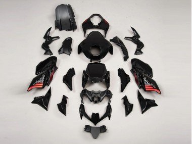 2020-2024 Black Red Kawasaki Z900 Motorcycle Fairings