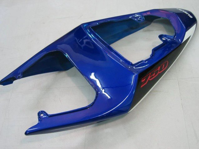 2004-2005 Blue Grey Glossy Black Suzuki GSXR 600/750 Motorcycle Fairings