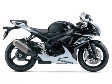 2011-2024 White Suzuki GSXR 600/750 Motorcycle Fairings