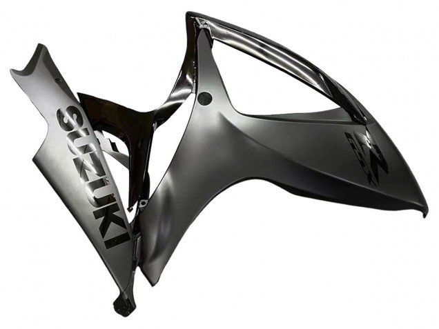 2006-2007 Glossy Black Matte Black Suzuki GSXR 600/750 Motorcycle Fairings