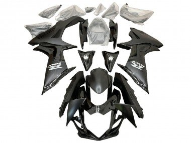 2011-2024 Matte Black Suzuki GSXR 600/750 Motorcycle Fairings