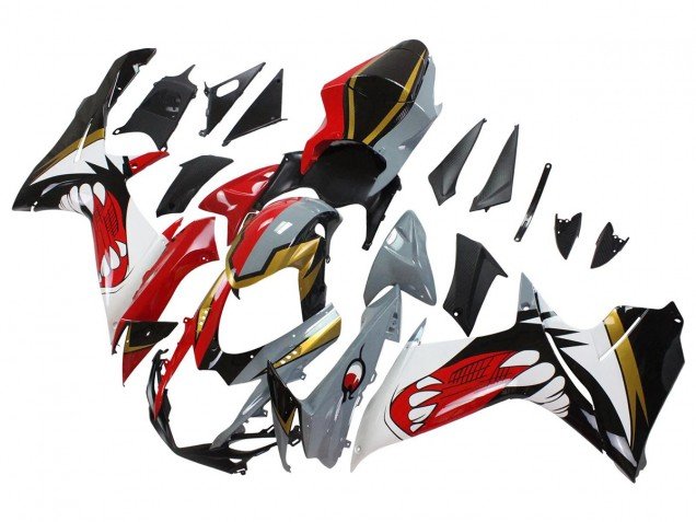 2011-2024 Red Gold Grey Black White Shark Suzuki GSXR 600/750 Motorcycle Fairings