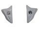 2011-2024 White Glossy Black Suzuki GSXR 600/750 Motorcycle Fairings