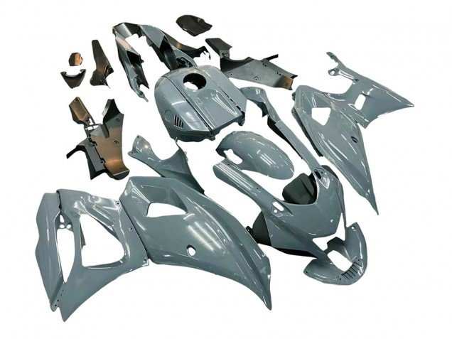 2021-2024 Glossy Gray Yamaha YZF R7 Motorcycle Fairings