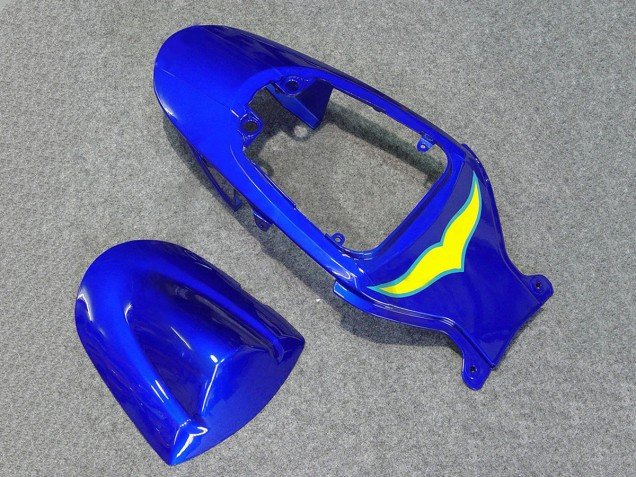 2006-2007 White Blue Yellow Corona Alstare Suzuki GSXR 600/750 Motorcycle Fairings
