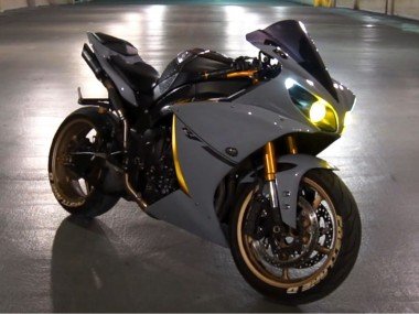 2007-2008 Nardo Grey Yamaha YZF R1 Motorcycle Fairings