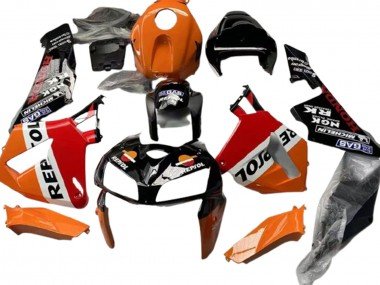 2005-2006 Black Orange White Red Repsol Honda CBR600RR Motorcycle Fairings