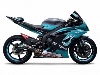 2008-2016 Light Green White Black Petronas Yamaha YZF R6 Motorcycle Fairings