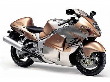 1996-2007 Light Brown Silver Suzuki GSXR 1300 Hayabusa Motorcycle Fairings