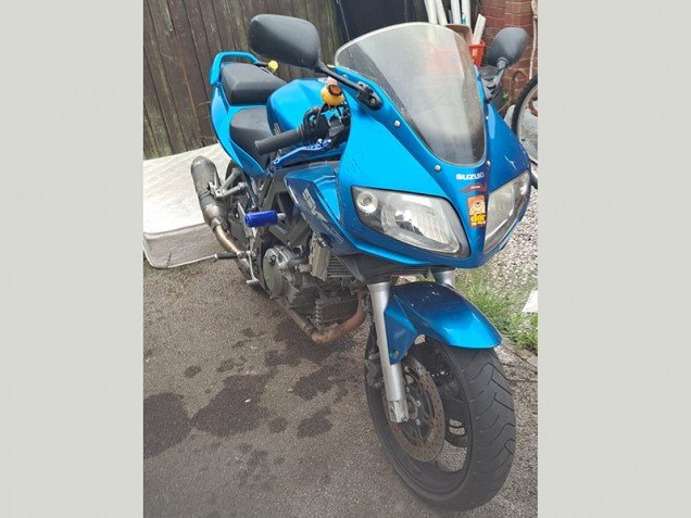 2003-2013 Blue Suzuki SV650S Motorcycle Fairings