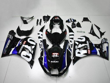 2017-2024 Black White Blue Motul Suzuki GSXR 1000 Motorcycle Fairings