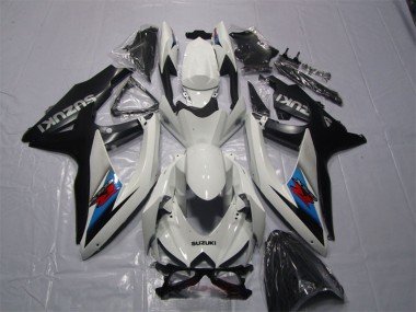 2007-2008 White Blue Black Red Suzuki GSXR 1000 Motorcycle Fairing Kits