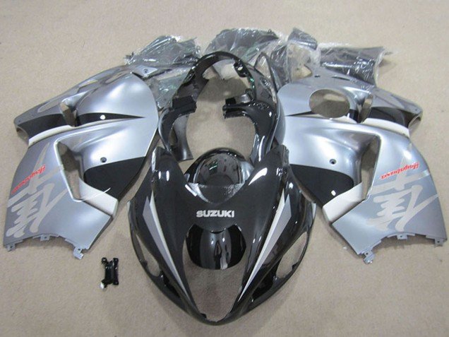 1996-2007 Matte Black Silver Suzuki GSXR 1300 Hayabusa Motorcycle Fairings