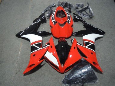 2004-2006 White Red Black Yamaha YZF R1 Motorcycle Fairings
