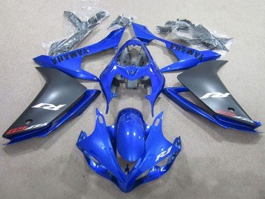 2007-2008 Blue Matte Black Yamaha YZF R1 Motorcycle Fairings