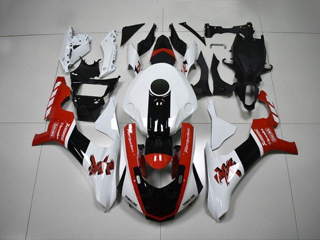 2015-2019 White Red Black GYTR Yamaha YZF R1 Motorcycle Fairings