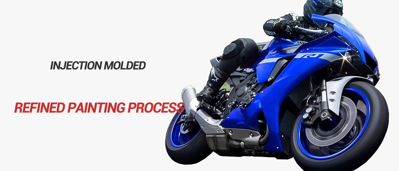 Injection Molded, Refined Painting Process